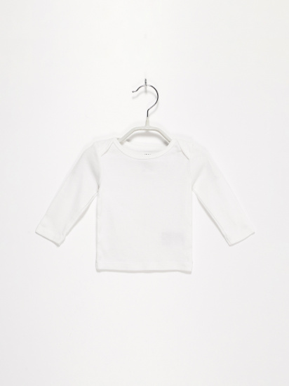 Лонгслів H&M модель 0791976_білий — фото - INTERTOP