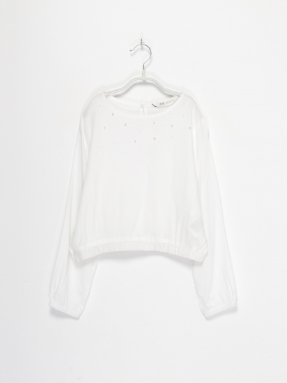 Блуза H&M модель 0812826_білий — фото - INTERTOP