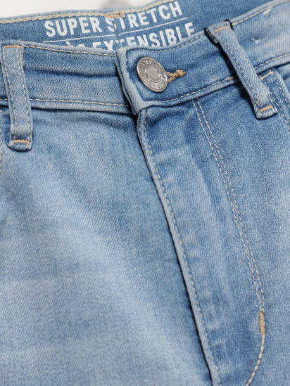 Завужені джинси H&M модель 0831939_с.синій — фото - INTERTOP