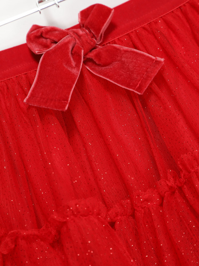 Спідниця міні H&M модель 0850797_червоний — фото - INTERTOP