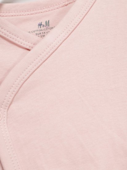 Боді H&M модель 0857525_рожевий — фото - INTERTOP