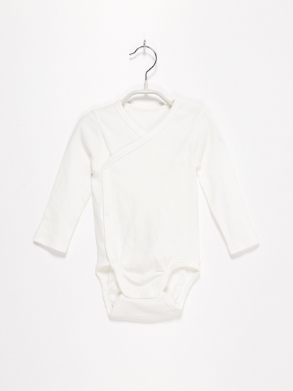 Боді для немовлят H&M модель 0861486_білий — фото - INTERTOP