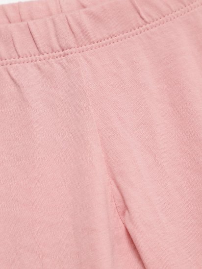 Штани повсякденні H&M модель 0865877_рожевий — фото - INTERTOP