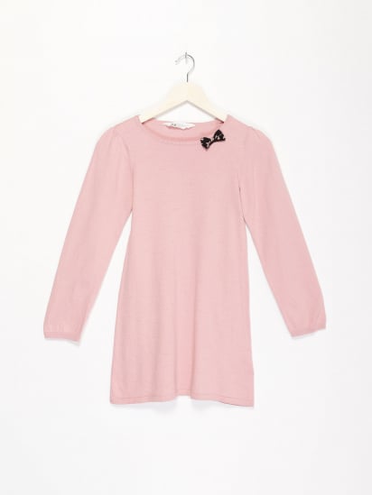 Сукня міні H&M модель 0874935_рожевий — фото - INTERTOP