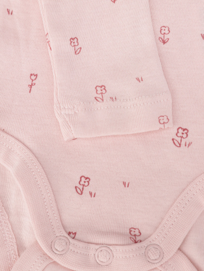 Боді для немовлят H&M модель 0881300_с.рожевий комб. — фото - INTERTOP