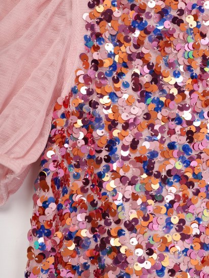 Сукня міні H&M модель 0883943_с.рожевий комб. — фото 2 - INTERTOP