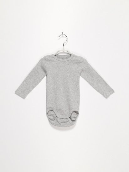 Боди для младенцев H&M модель 0900670_сірий — фото - INTERTOP