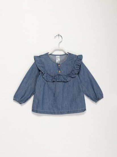 Блуза H&M модель 0927631_синій — фото - INTERTOP