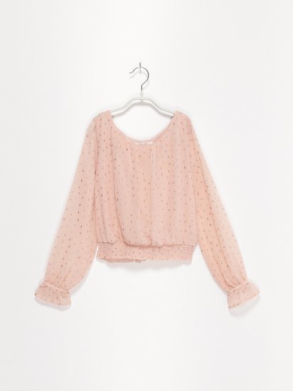 Блуза H&M модель 0947779_с.рожевий — фото - INTERTOP