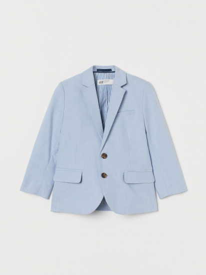 Пиджак H&M модель 0632225_блакитний — фото - INTERTOP