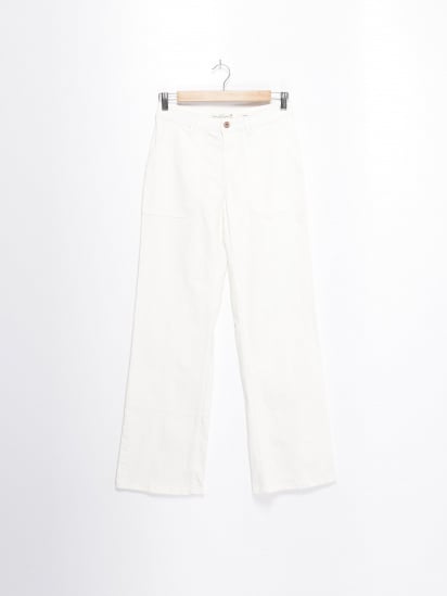 Прямі джинси H&M модель 0413311_білий — фото - INTERTOP