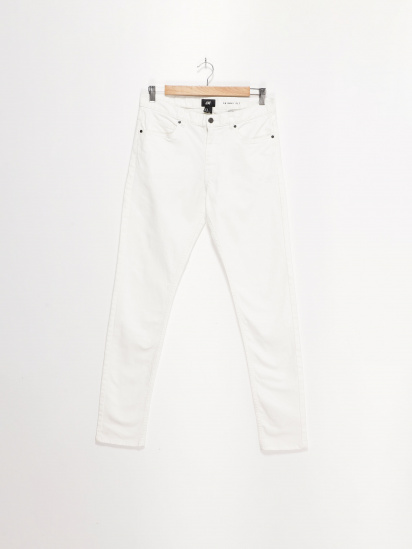 Прямые джинсы H&M модель 0416157_білий — фото - INTERTOP