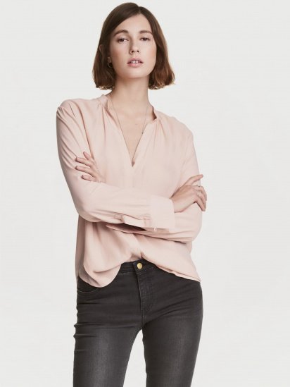 Блуза H&M модель 0420029_с.бежевий — фото - INTERTOP