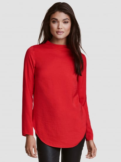 Блуза H&M модель 0420075_червоний — фото - INTERTOP