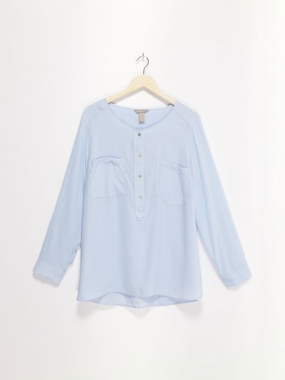 Блуза H&M модель 0421044_с.синій — фото - INTERTOP