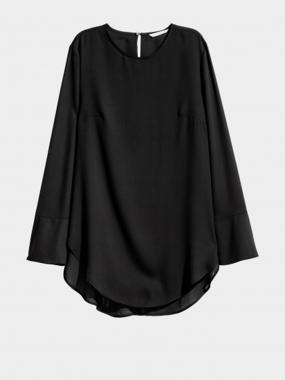 Блуза H&M модель 0421249_чорний — фото - INTERTOP