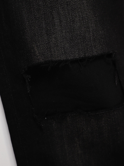 Прямі джинси H&M модель 0424186_чорний — фото - INTERTOP
