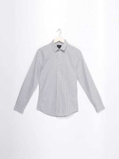 Рубашка H&M модель 0426434_синій з білим — фото - INTERTOP