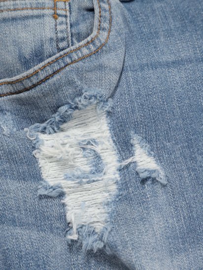 Прямые джинсы H&M модель 0427413_синій — фото - INTERTOP