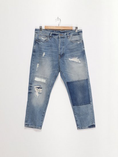Прямі джинси H&M модель 0437873_с.синій — фото - INTERTOP