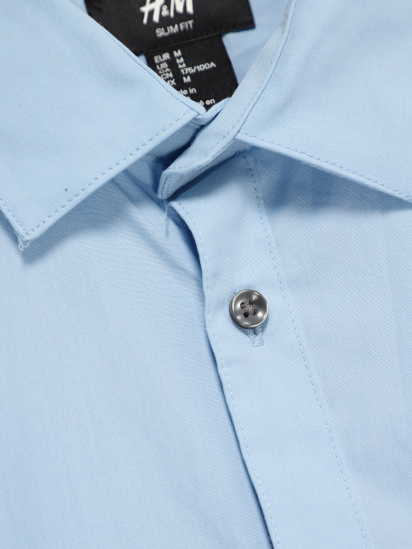 Рубашка H&M модель 0452244_блакитний — фото - INTERTOP