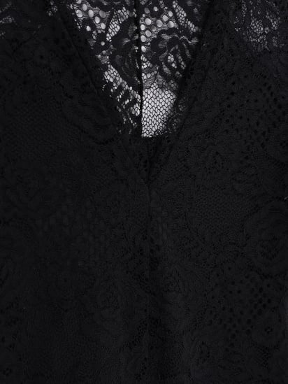 Платье мини H&M модель 0464541_чорний — фото - INTERTOP