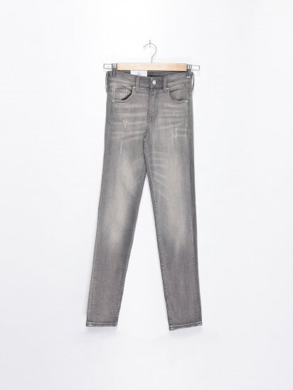 Прямые джинсы H&M модель 0496819_сірий — фото - INTERTOP
