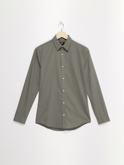 Рубашка H&M модель 0501616_хакі — фото - INTERTOP