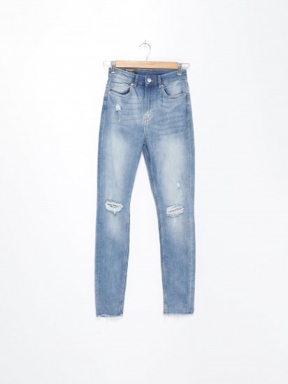 Прямі джинси H&M модель 0506321_синій — фото - INTERTOP