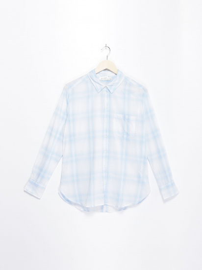 Рубашка H&M модель 0508691_с.блакитний комб. — фото - INTERTOP