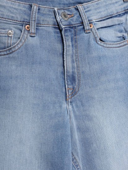 Прямые джинсы H&M модель 0519583_с.синій — фото - INTERTOP