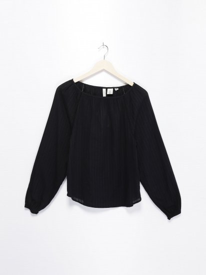 Блуза H&M модель 0523635_чорний — фото - INTERTOP