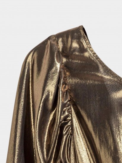 Сукня міні H&M модель 0528247_золотий — фото - INTERTOP