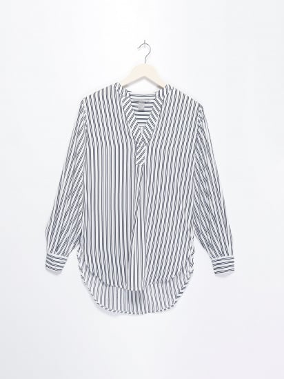 Блуза H&M модель 0538271_білий комб. — фото - INTERTOP