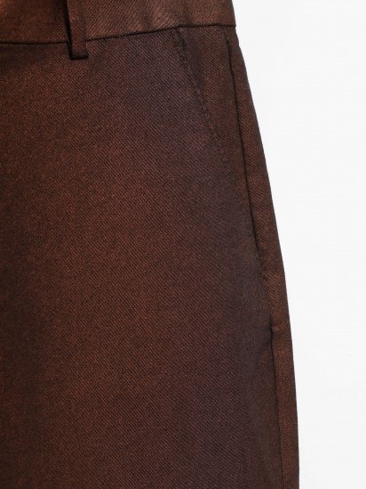 Штани повсякденні H&M модель 0548228_т.коричневий — фото - INTERTOP