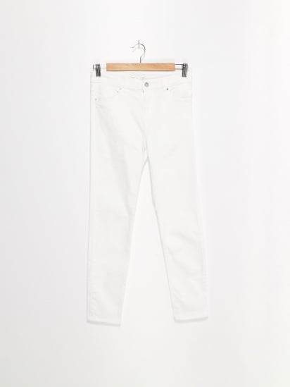 Прямые джинсы H&M модель 0562245_білий — фото - INTERTOP