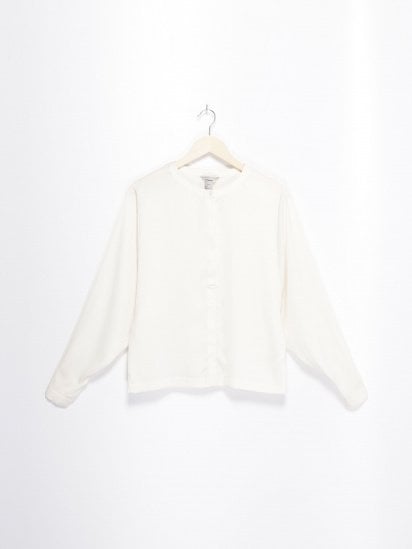 Блуза H&M модель 0585750_білий — фото - INTERTOP