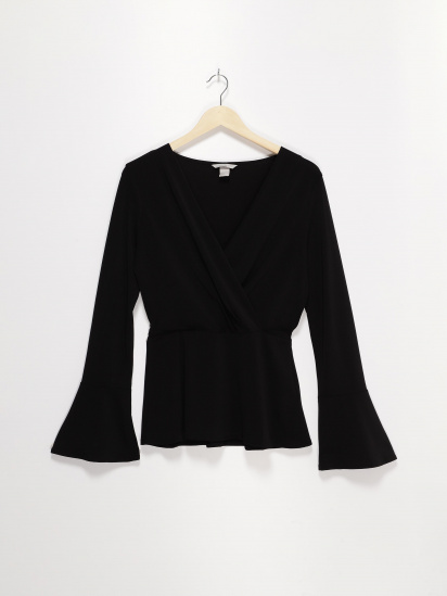 Блуза H&M модель 0594569_чорний — фото - INTERTOP