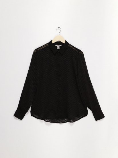 Блуза H&M модель 0610730_чорний — фото - INTERTOP