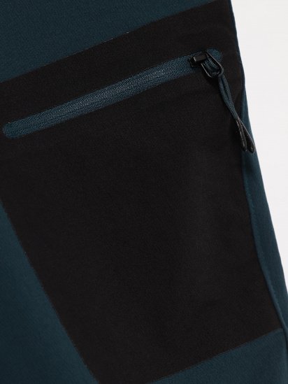 Штани повсякденні H&M модель 0617280_т.бірюзовий з чорним — фото - INTERTOP