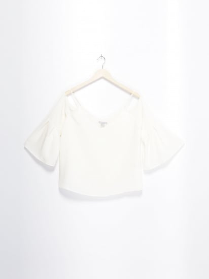Блуза H&M модель 0620625_білий — фото - INTERTOP