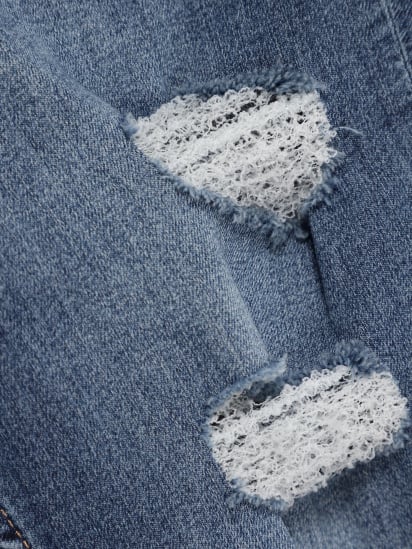 Прямые джинсы H&M модель 0621381_т.синій — фото - INTERTOP
