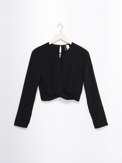 Блуза H&M модель 0630696_чорний — фото - INTERTOP