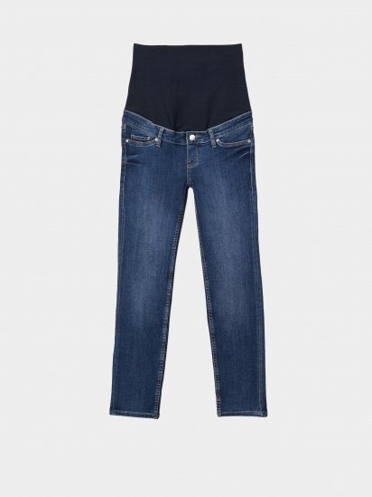 Прямые джинсы H&M модель 0632724_т.синій — фото - INTERTOP