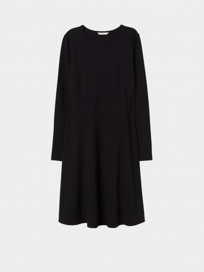 Сукня міді H&M модель 0685468_чорний — фото - INTERTOP