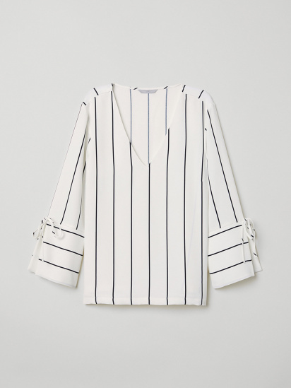 Блуза H&M модель 0634332_білий — фото 3 - INTERTOP