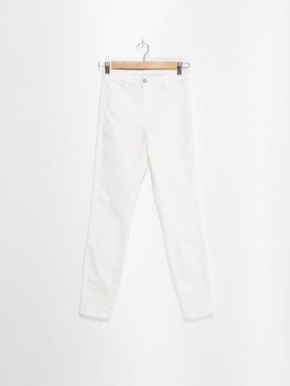 Прямые джинсы H&M модель 0636323_білий — фото - INTERTOP