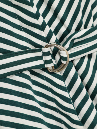 Платье мини H&M модель 0637283_білий з т.зеленим — фото - INTERTOP