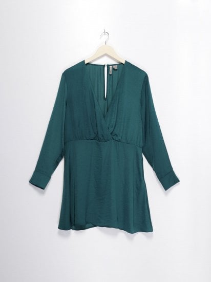 Платье мини H&M модель 0639511_т.зелений — фото - INTERTOP