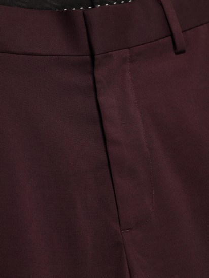 Штани повсякденні H&M модель 0669727_т.бордовий — фото - INTERTOP